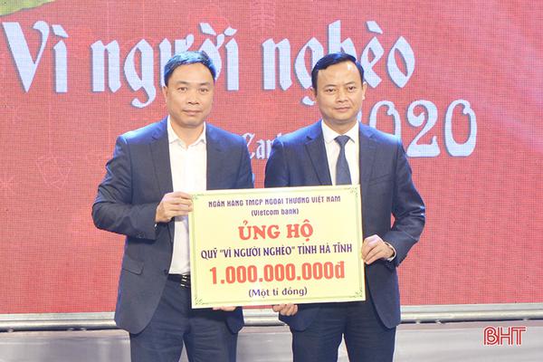 Các doanh nghiệp, nhà hảo tâm ủng hộ Quỹ vì người nghèo Hà Tĩnh hơn 115 tỷ đồng