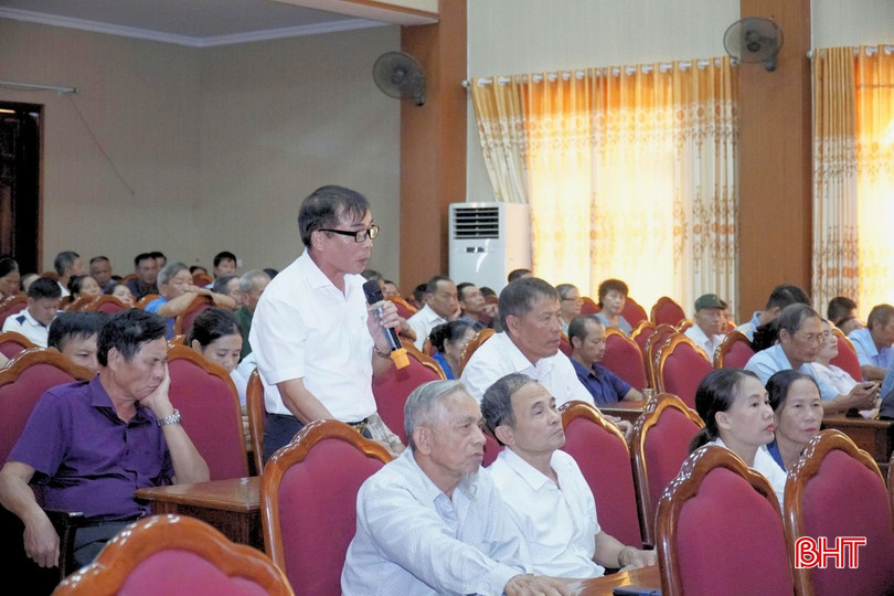 Cử tri bày tỏ vui mừng và phấn khởi trước những đổi mới tích cực của tỉnh nhà.